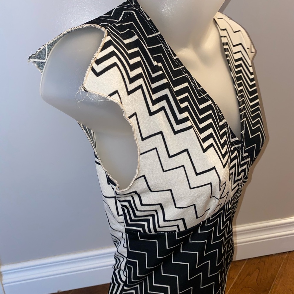 Prima Donna B&W Print Blouse